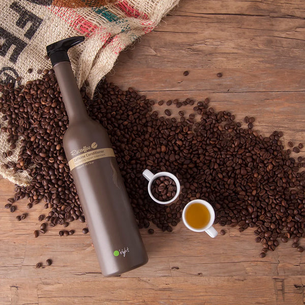 O'right Caffeine Conditioner, plant-powered conditioner with Recoffee caffeine