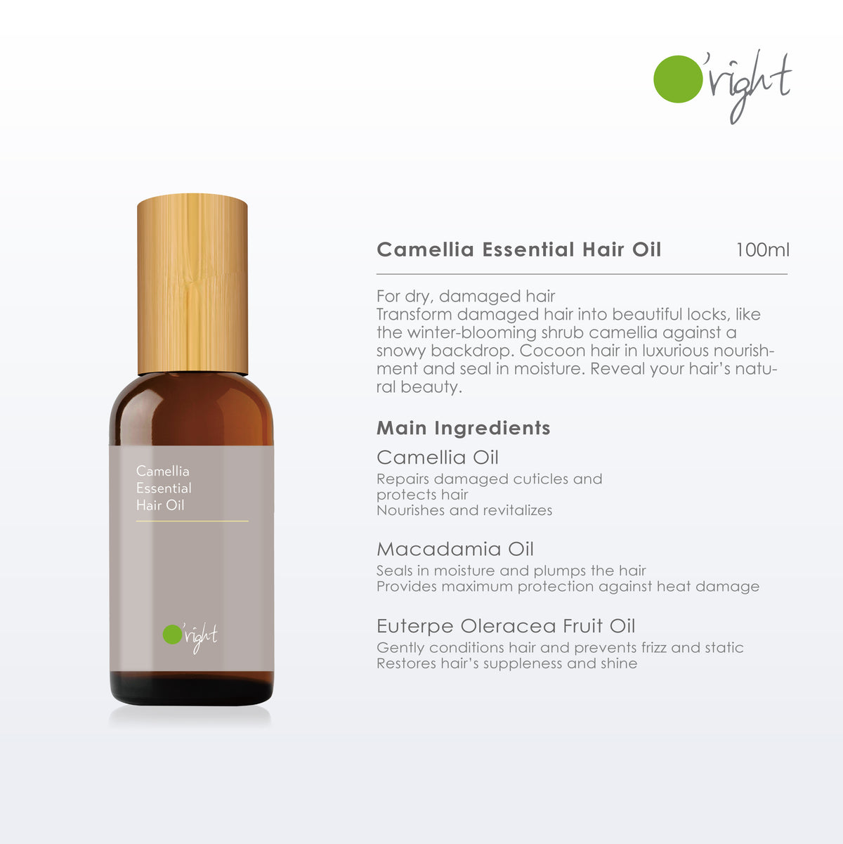 Camellia Essential Hair Oil