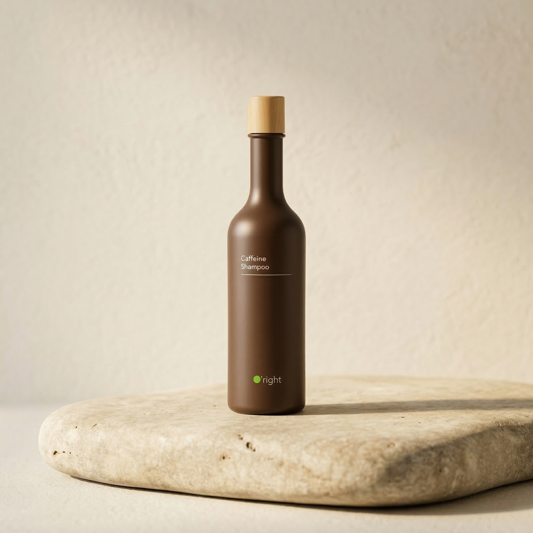 O'right Caffeine Shampoo with upcycled Recoffee caffeine