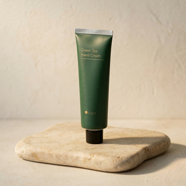 O'right Green Tea Hand Cream, natural hand cream with green tea