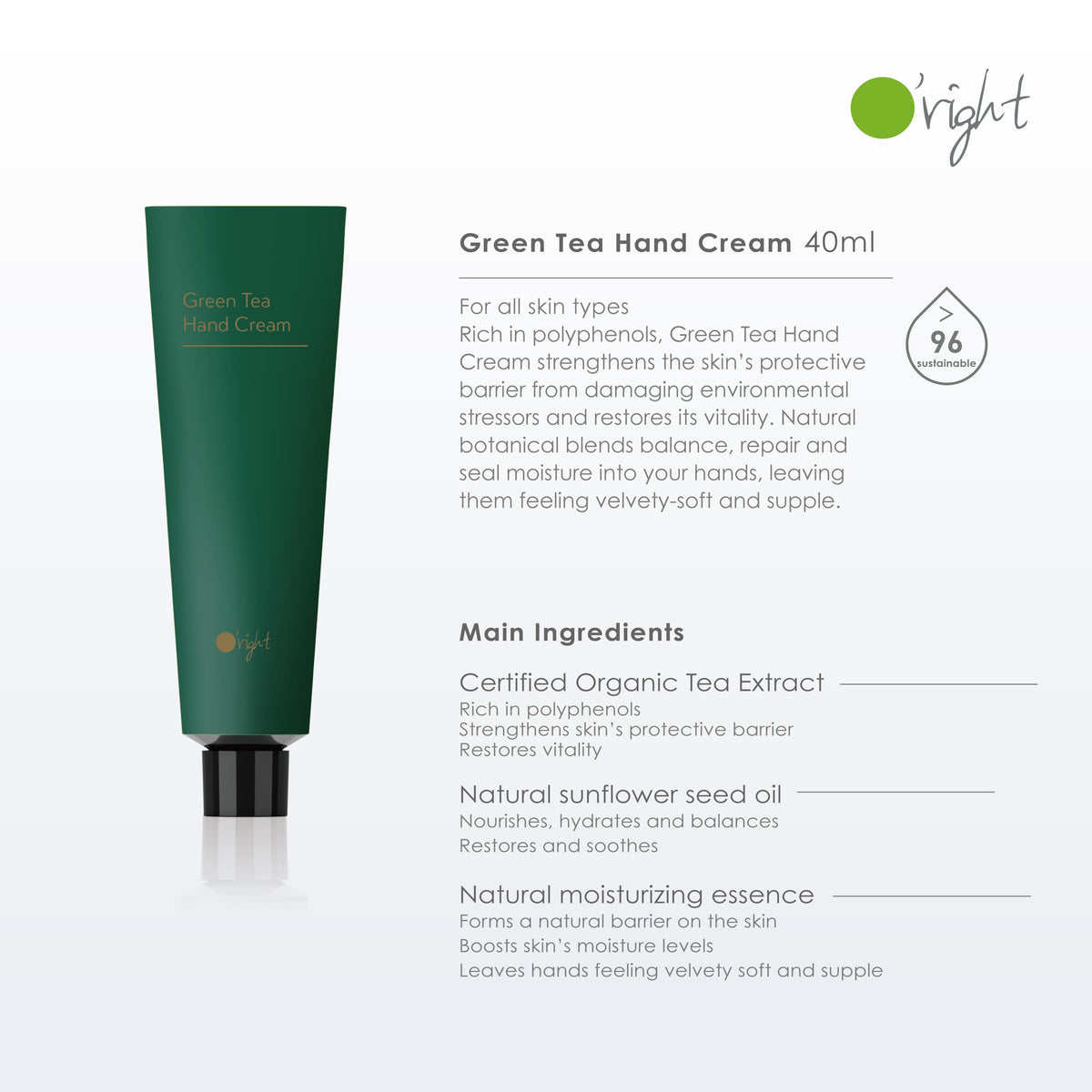 Green Tea Hand Cream