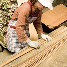 Bamboo, hand-finished