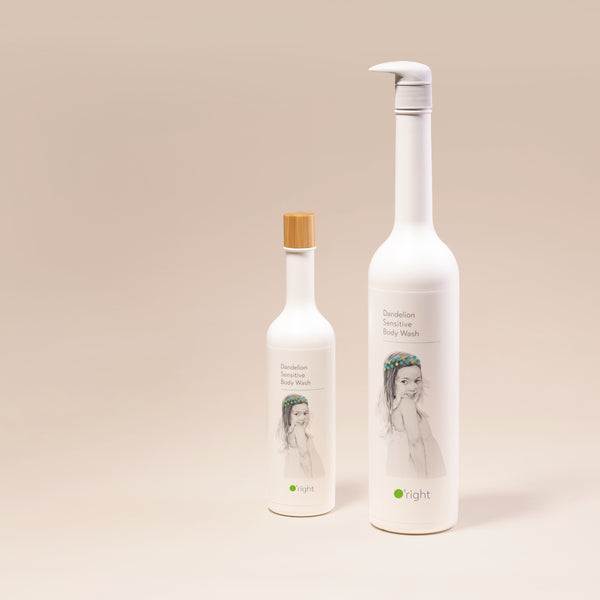 O'right Dandelion Sensitive Body Wash for sensitive skin