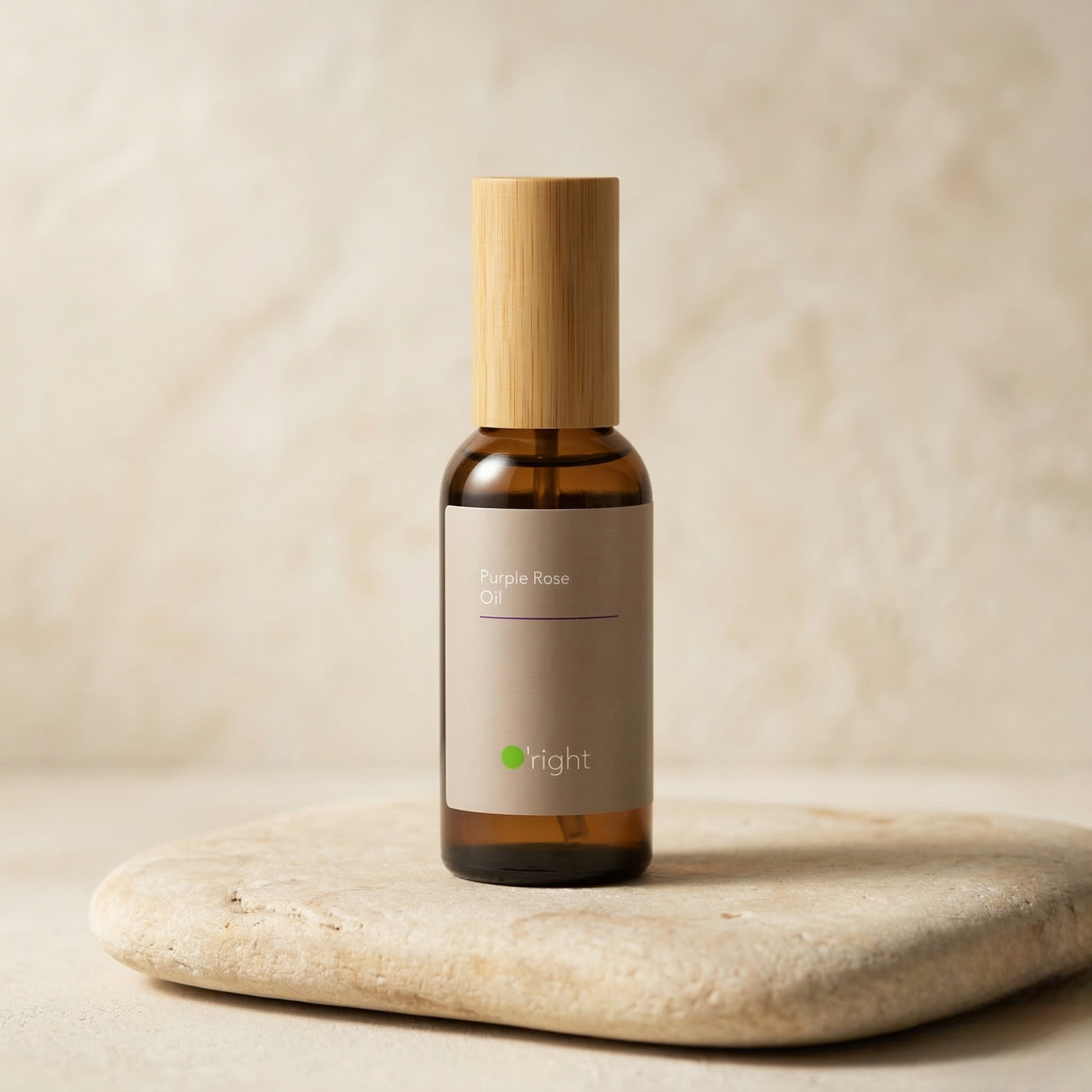 O'right Purple Rose Oil, nourishing hair oil with rose