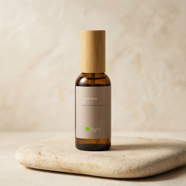 O'right Purple Rose Oil, nourishing hair oil with rose