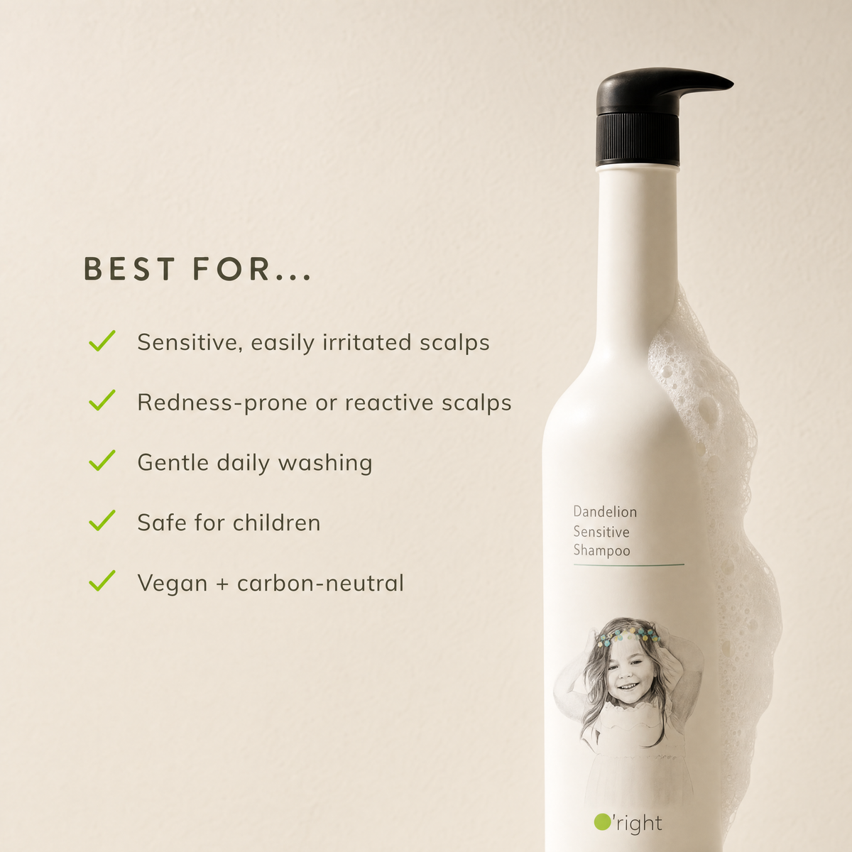 Dandelion Sensitive Shampoo