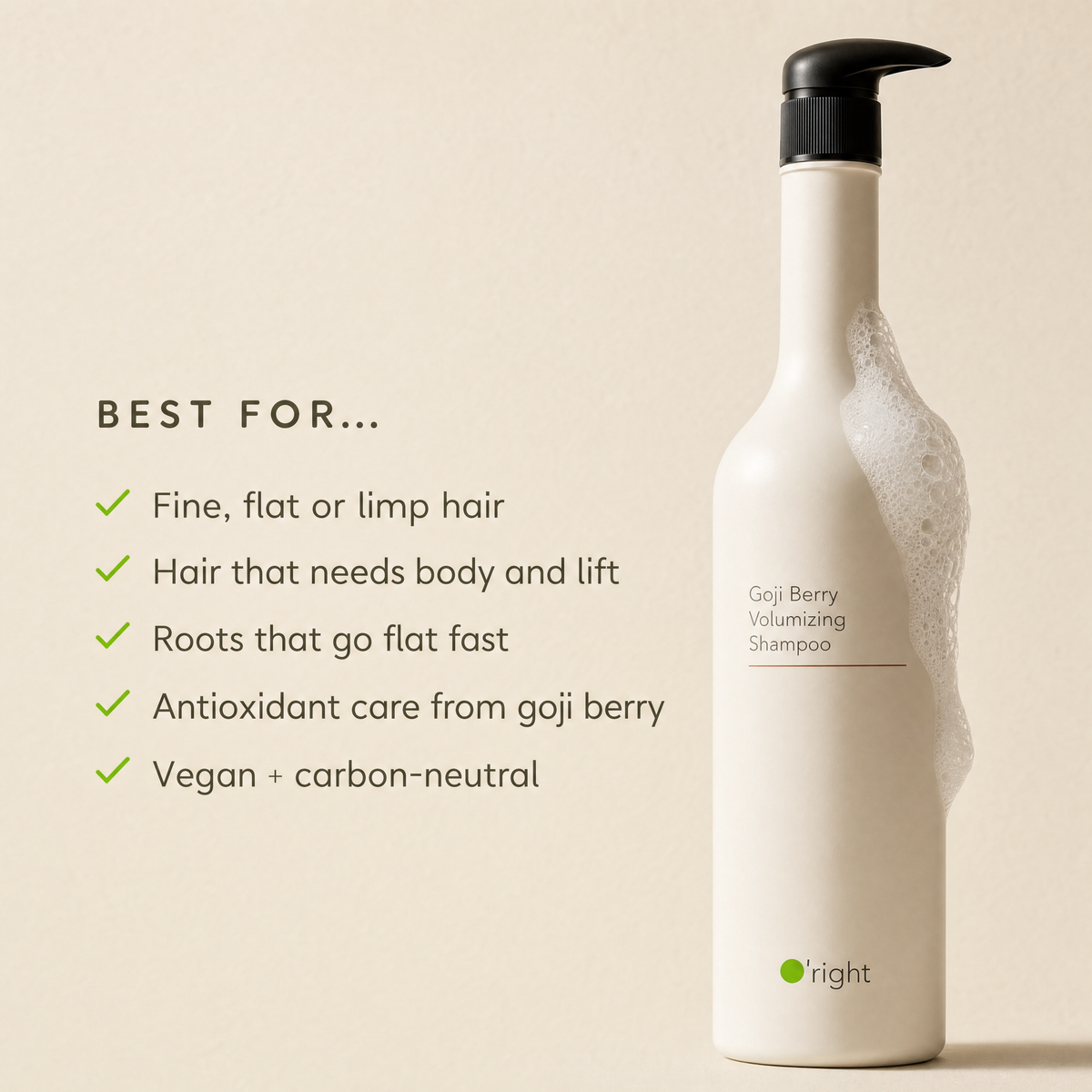 Goji Berry Volumizing Shampoo