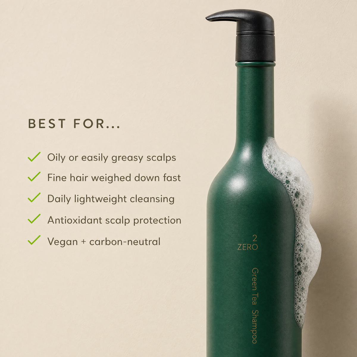 Green Tea Shampoo (Forest Green)