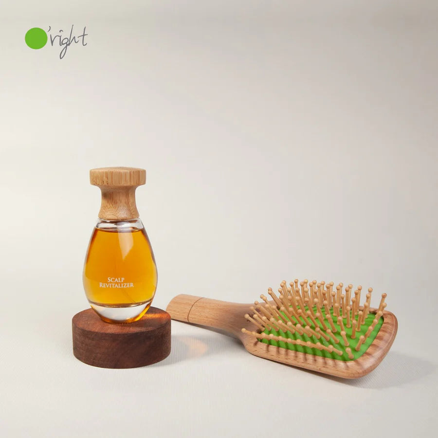 O'right Classic Paddle Brush, sustainable hair brush